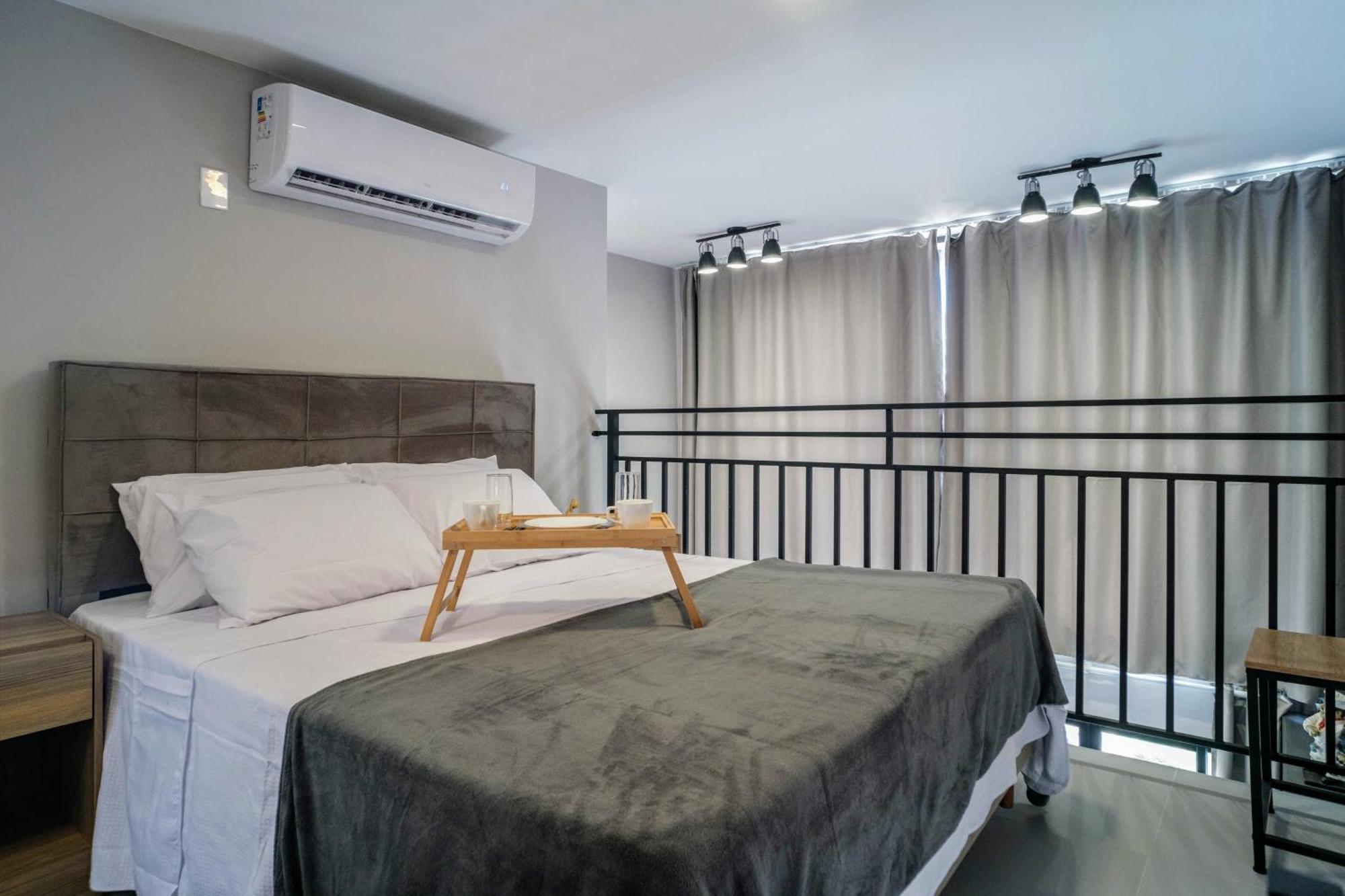 Loft Com Vista Panoramica Aeroporto Spexpo Metro Com Ac Apartamento São Paulo